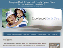 Tablet Screenshot of labedadental.com